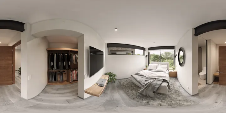 Los Ailes — recámara principal 360°